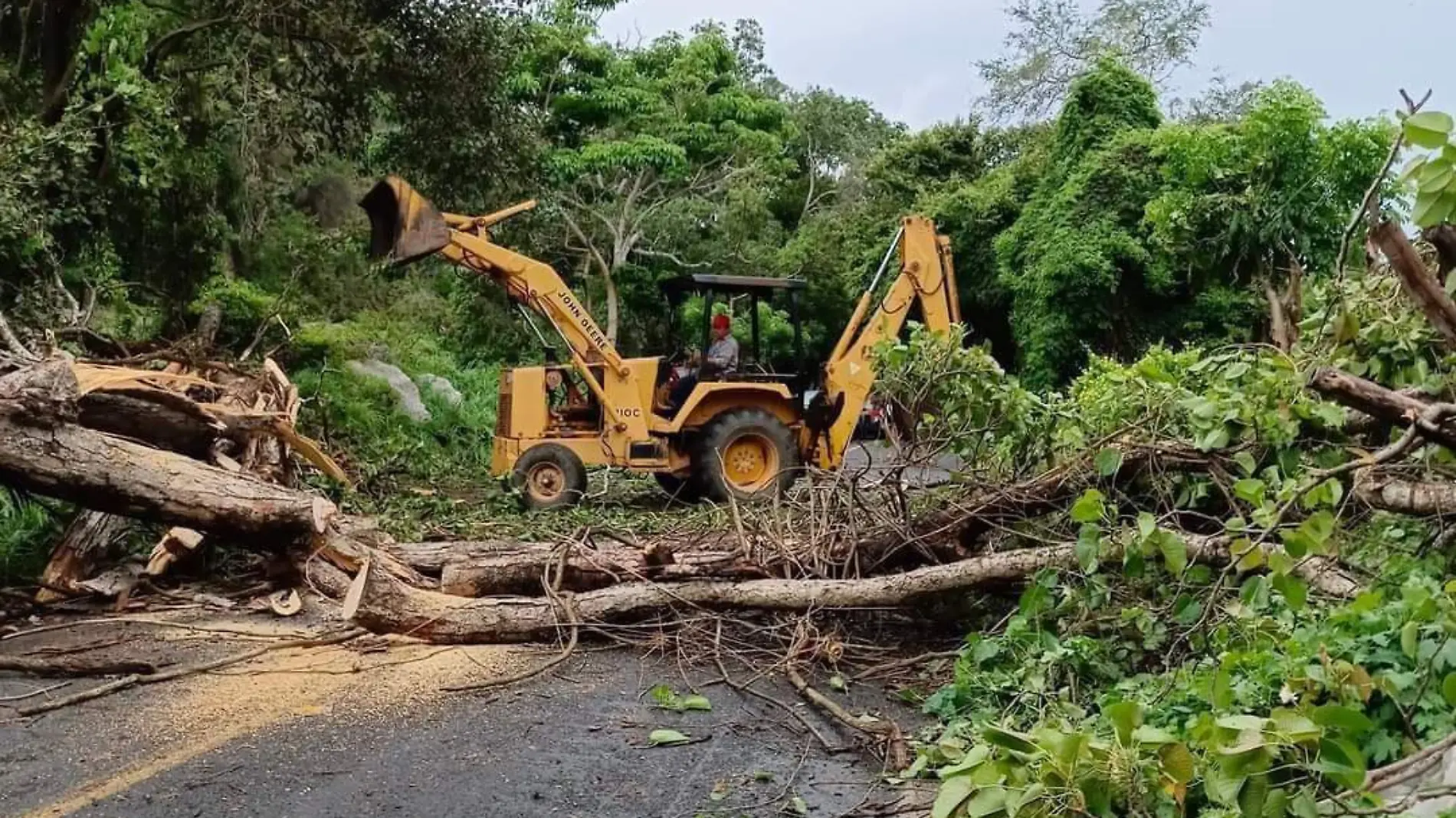 Lluvias en Colima